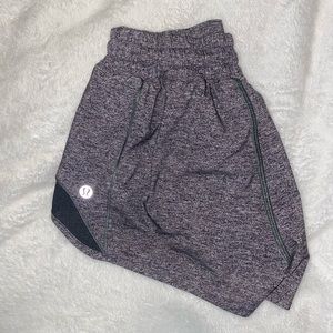 Heathered gray hotty hot shorts!